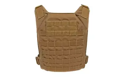 Grey Ghost Gear Minimalist Plate Carrier Coyote Brown