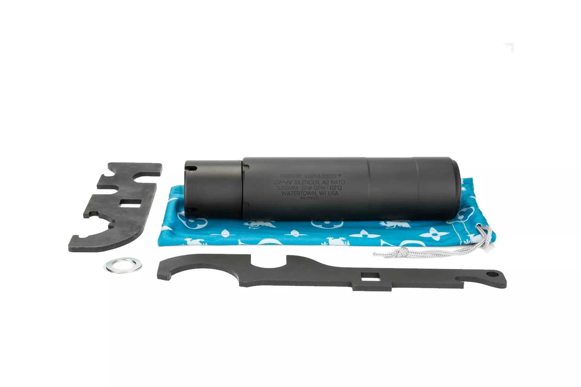 Griffin Armament GP-NATO 5.56 A2 QD Silencer – GAGPN-W