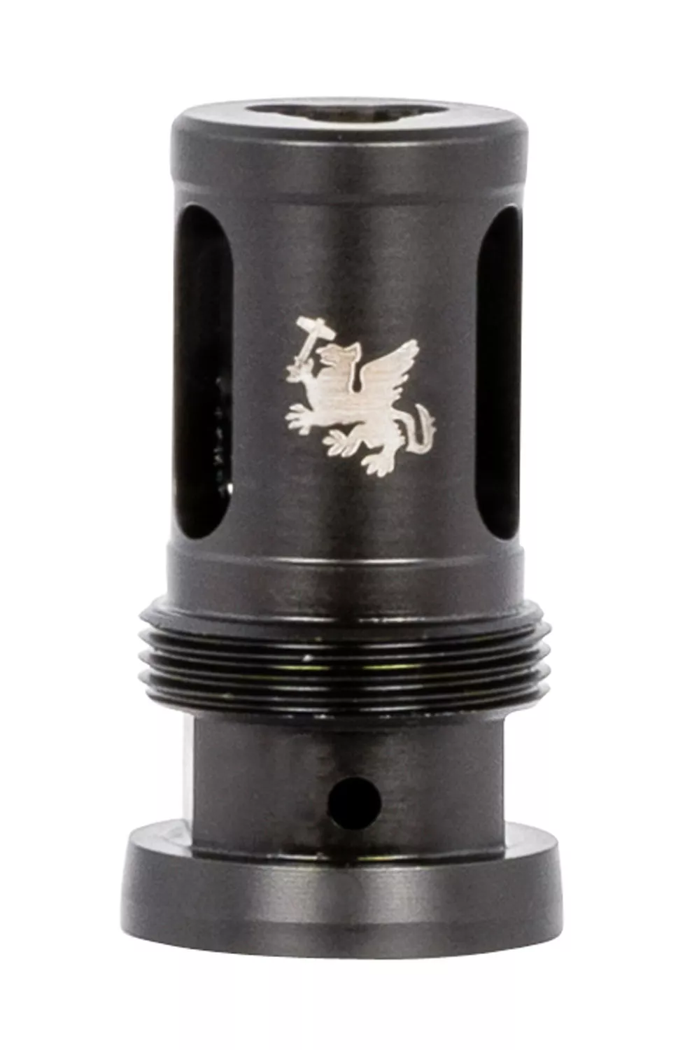 Griffin Armament TMHC305824 Taper Mount Hammer Comp Black 17-4 Stainless Steel with 5/8"-24 tpi Threads, 1.94" OAL & 1.08" Diameter for 30 Cal