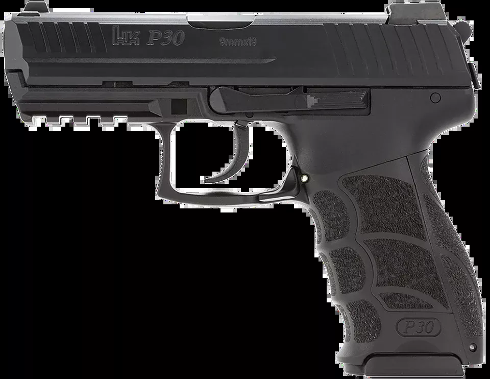Heckler & Koch P30 V3 9mm Pistol with Two 15-Round Magazines