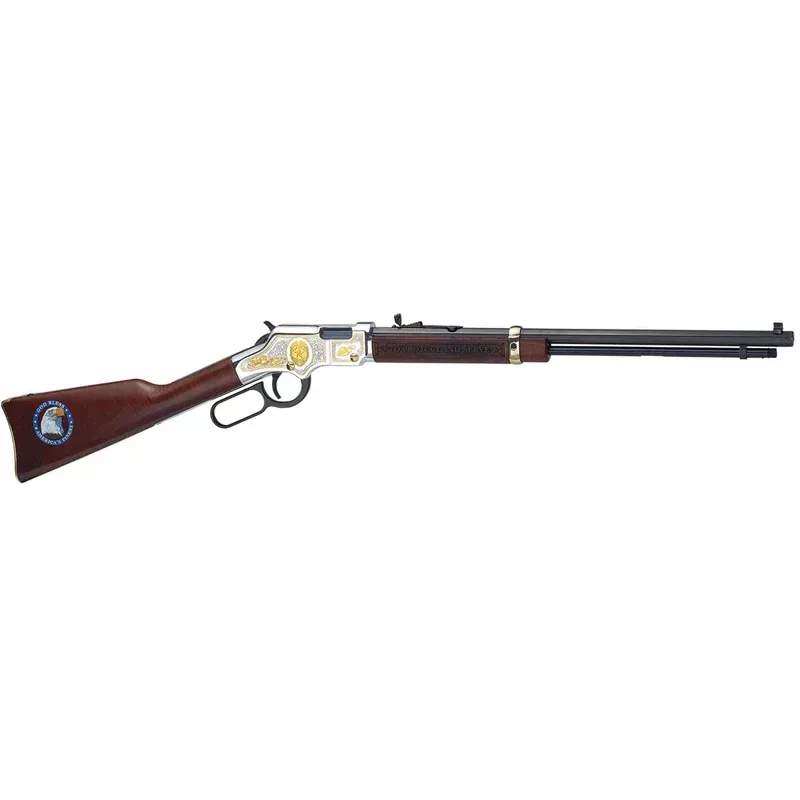 HENRY REPEATING ARMS – Law Enforcement Tribute Ed. 20in 22 LR Blue 16 Quantity Discount PriceAdd To Favorite