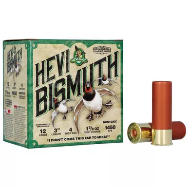 Hevi Bismuth 12ga 3" 1 3/8oz #4 Shot HS14004