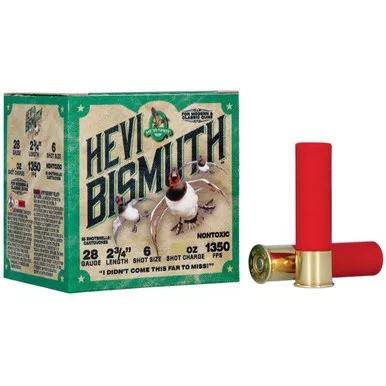 Hevi Bismuth 28ga 2 3/4" 3/4oz #6 Shot HS18704