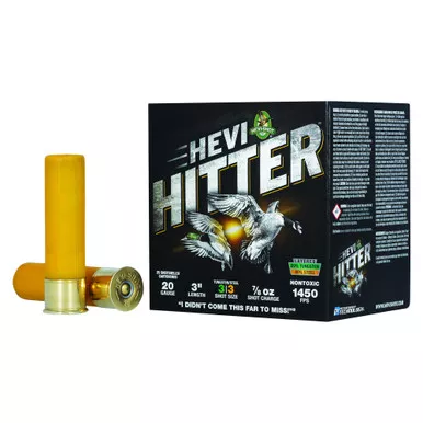 HEVI-Shot HEVI-Hitter - 20 Gauge 3", Tungsten, 25-Round Box