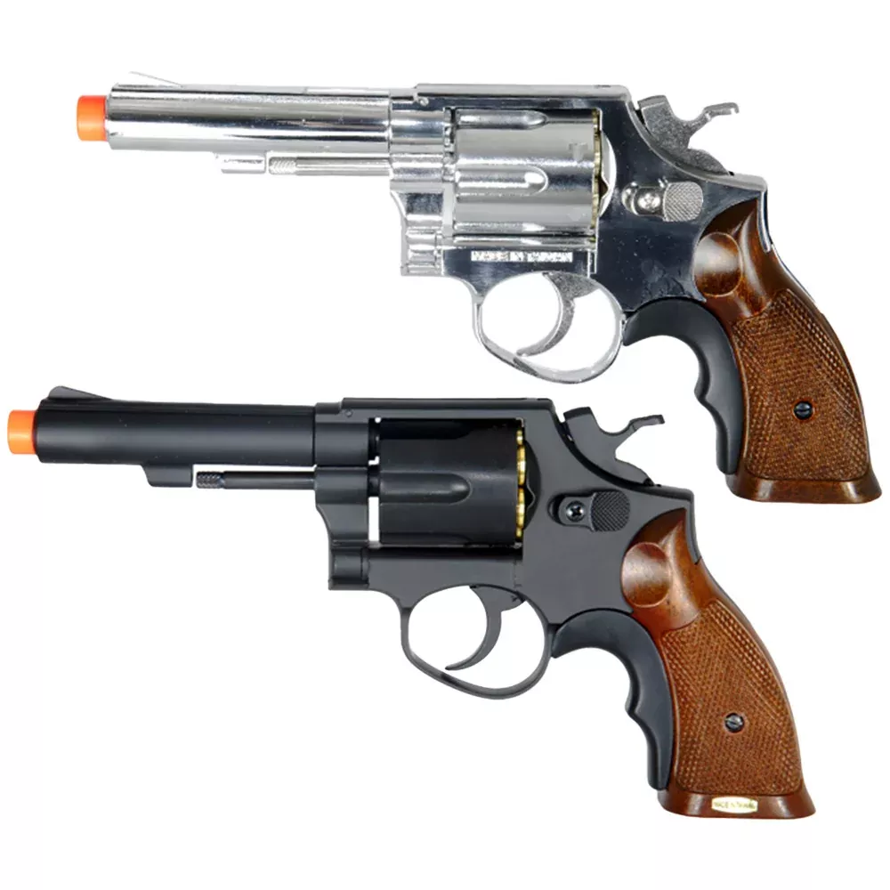 HFC 4" Gas Powered Non-Blowback Airsoft Revolver