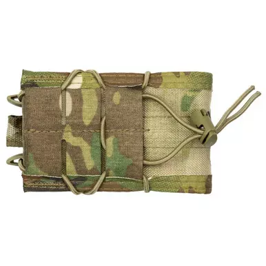 High Speed Gear Rifle TACO, Single Magazine Pouch, MOLLE, Fits Most Rifle Magazines, Hybrid Kydex and Nylon, Black 11TA00BK
