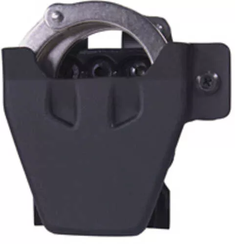 High Speed Gear Uniform Line, Handcuff Holster, For S&W Hinged Handcuff, Fits MOLLE/Belt, Black, Kydex 42DCSHBK