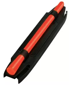 HiViz S300R S-Series Magnetic Front SightBlack | Red Fiber Optic