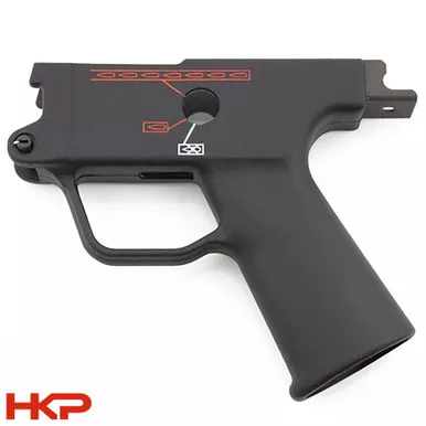 HK MP5 Trigger Housing - Navy Style - 3 Position - .40, 10mm - Clipped & Pinned-