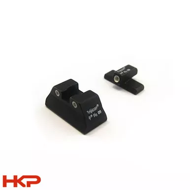 HK P2000, P2000SK Night Sight Set - HK09 - Green Front, Yellow Rear