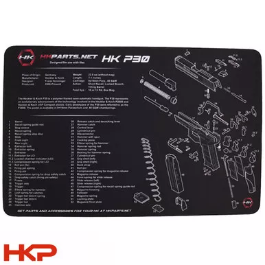 HK P30, P30L, P30S Bench Mat