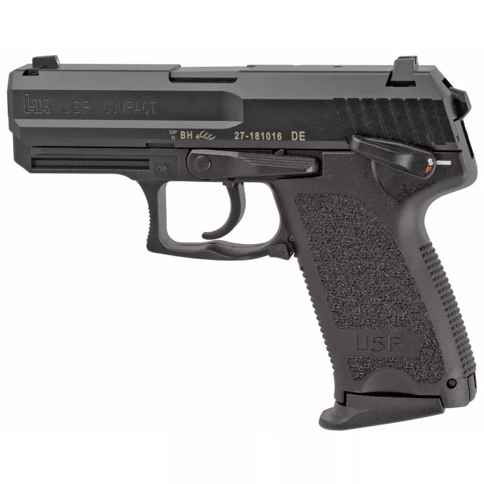 HK USP Compact .40 S&W 3.58" Barrel 12-Round V1 DA/SA Pistol