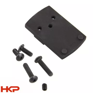 HK USP Full Size Optic Plate - DeltaPoint Pro, Eotech EFLX - Red Dot Pistol Sight