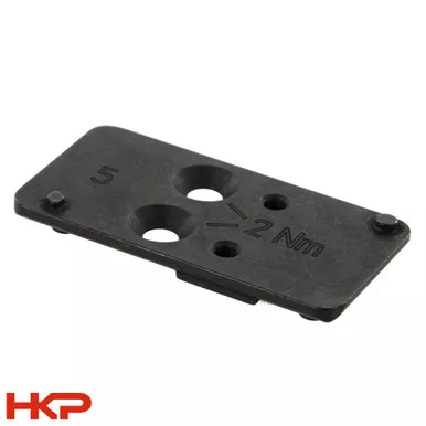 HK VP9 Optic Plate #5 - Burris Fastfire, Vortex Viper, Venom - Red Dot Pistol Mount