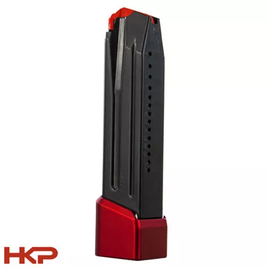 HK VP9, P30 Magazine - 22 Round - Red - Red Follower- 9mm