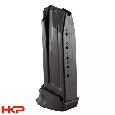 HK VP9SK, P30SK Magazine - 9mm - 14 Round - Floorplate with Pinky Rest