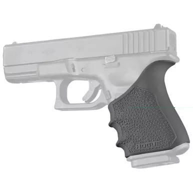 Hogue HandALL Beavertail Grip Sleeve, Fits Glock 19/23/25/32/38 Gen 3-4, Black 17040
