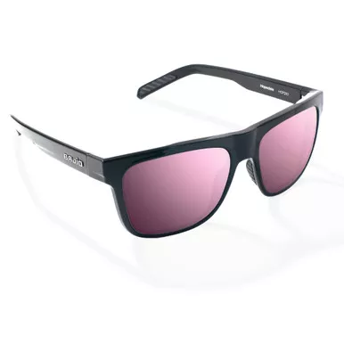 Hopedale Rose Mirror Glass Lens / Black Gloss Frame