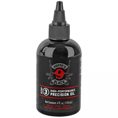 Hoppe's Hoppe's Black Precision Oil 4oz Bottle for High-Heat Shooting Conditions