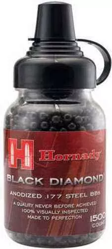 Hornady .177 Black Diamond Steel BBs Bottle of 1500 AFALSEdized