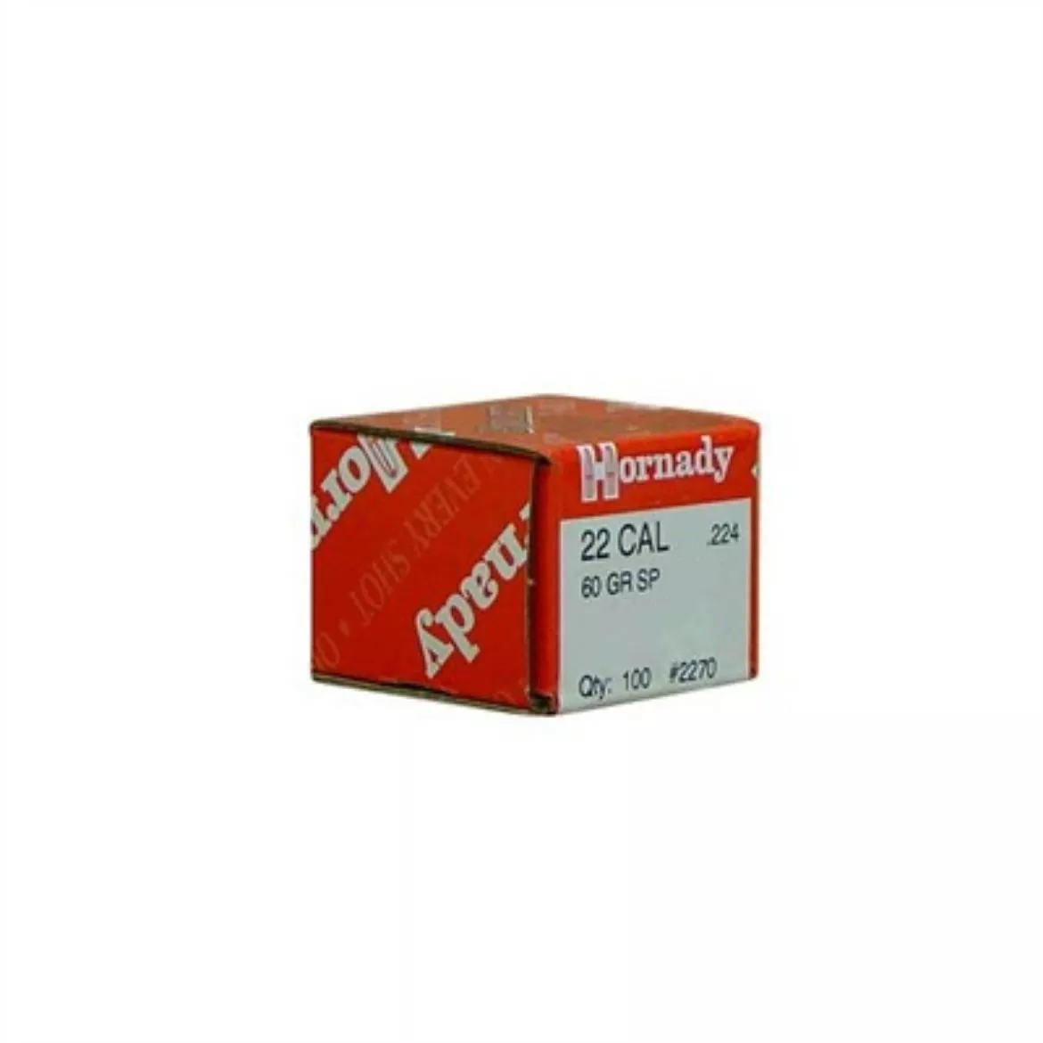 Hornady 22 CAL (.224) 60gr SP - 100 Count