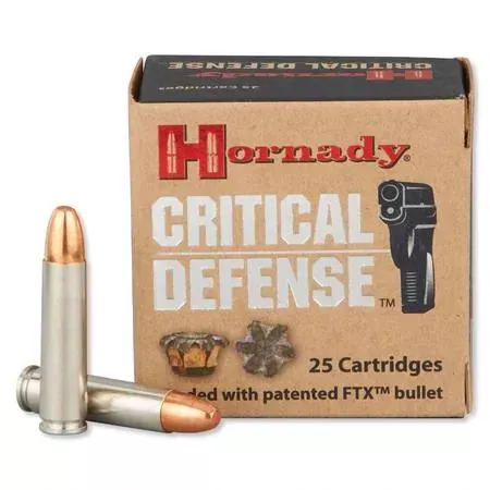 Hornady 30 M1 Critical Defens 110gr Hollow Point Hornady FTX 25 Rounds