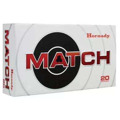 Hornady 308 Win 168gr Match BTHP 8097