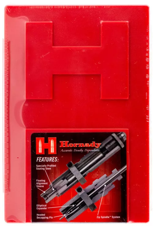 Hornady 546329 Custom Grade Series III 2 Die Set for 28 Nosler Includes Sizing Seater UPC: 090255563290