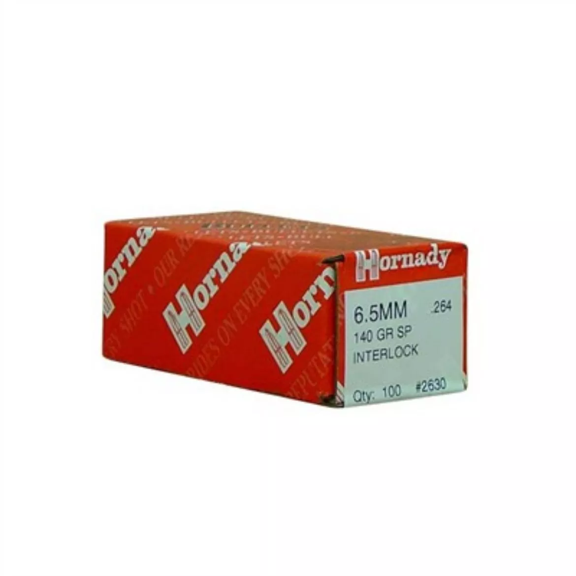 Hornady 6.5mm (.264) 140gr InterLock SP - 100 Count