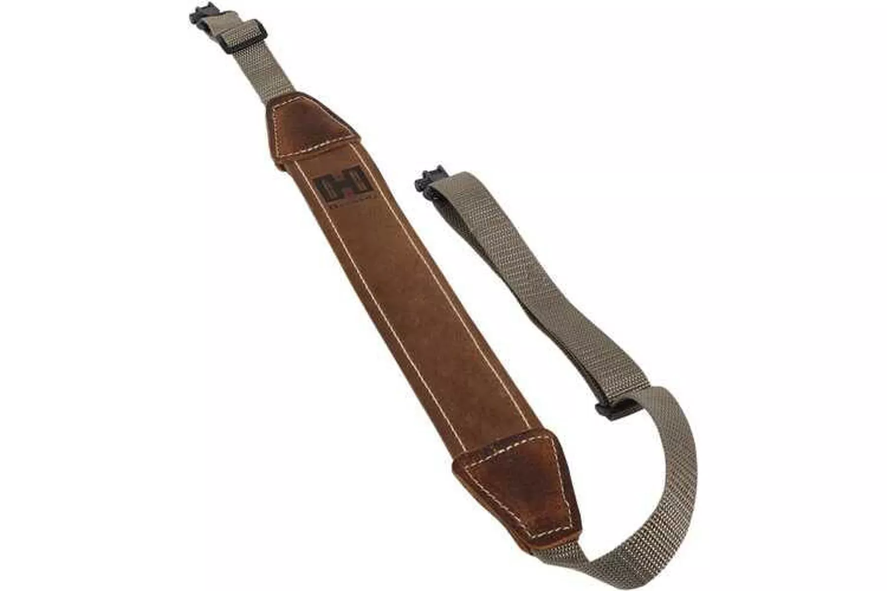 Hornady 99107 Universal Brown Nylon/Leather Rifle W/Swivels