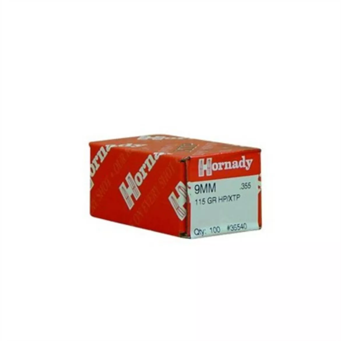 Hornady 9mm (.355) 115gr HP/XTP - 100 Count