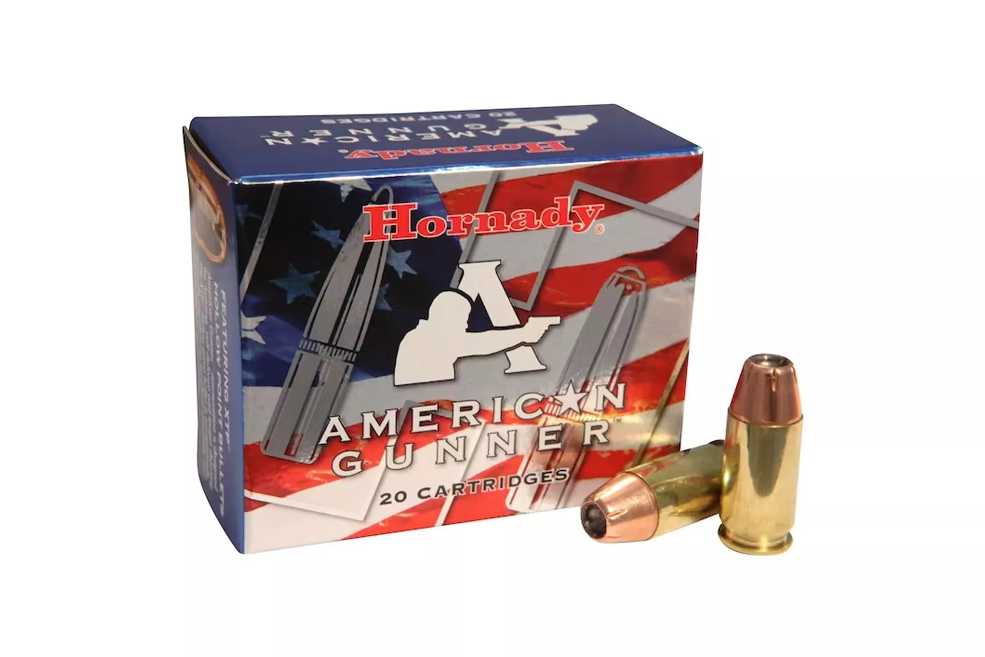 Hornady American Gunner 45 Auto 185 GR XTP JHP Handgun Ammo – Handgun Ammo – 20 Rounds – 90904