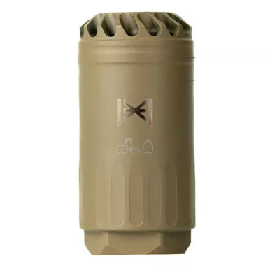 HUXWRX Safety Co. Blasphemy, Blast Diverter, Flat Dark Earth, Fits HuxWrx Muzzle Device 2653