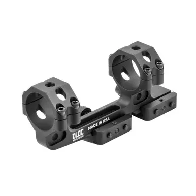 IRAYUSA Cantilever Scope Mount, 34mm, 1.63" Height, Hardcoat Anodized Finish, Black, Fits Picatinny DLOC-C134-1630-B