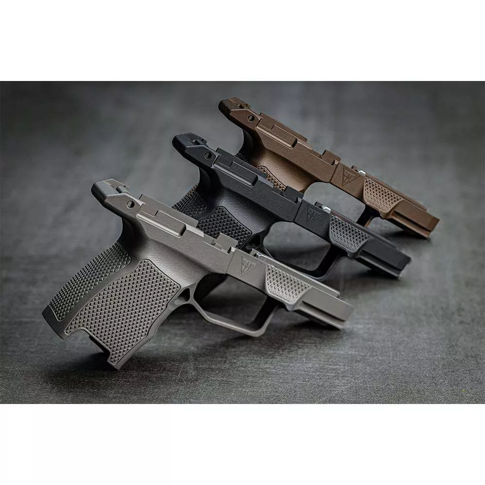 Juggernaut JT P365 Grip Module with Safety and Two 12 XL Base Plates Black