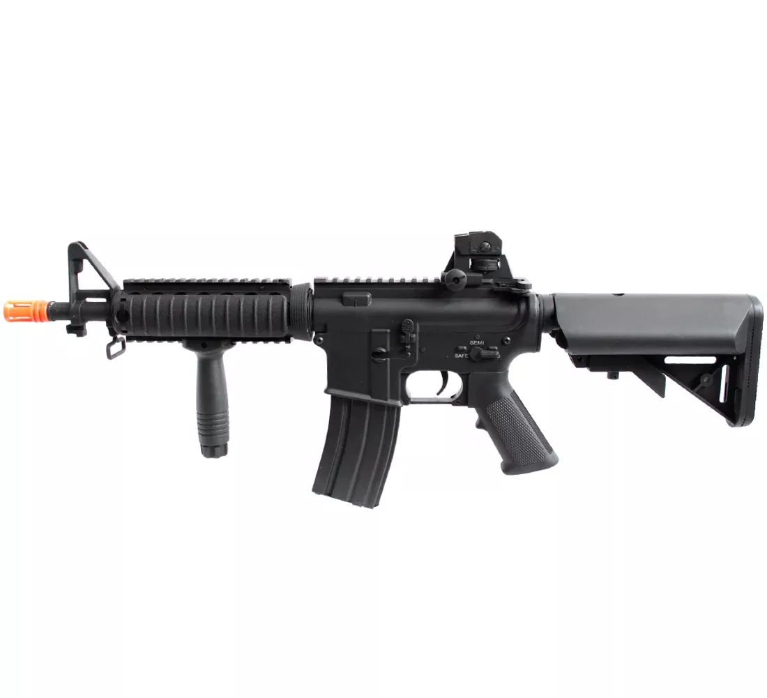 A&K Full Metal M4 CQB-R RIS Airsoft Gun Assault Rifle AEG