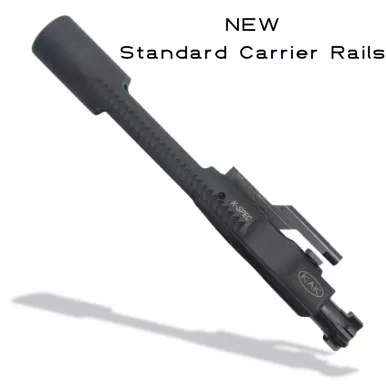 KAK K-SPEC-S Enhanced AR15 BCG- 5.56 / 300 Blackout, Down Vent, Single Ejector 9310, Chrome Lined Phosphate