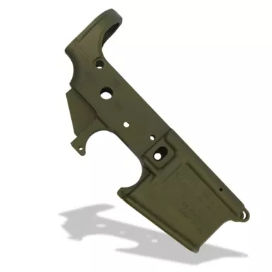 KAK KF-15 Forged AR15 Lower Receiver, OD Green