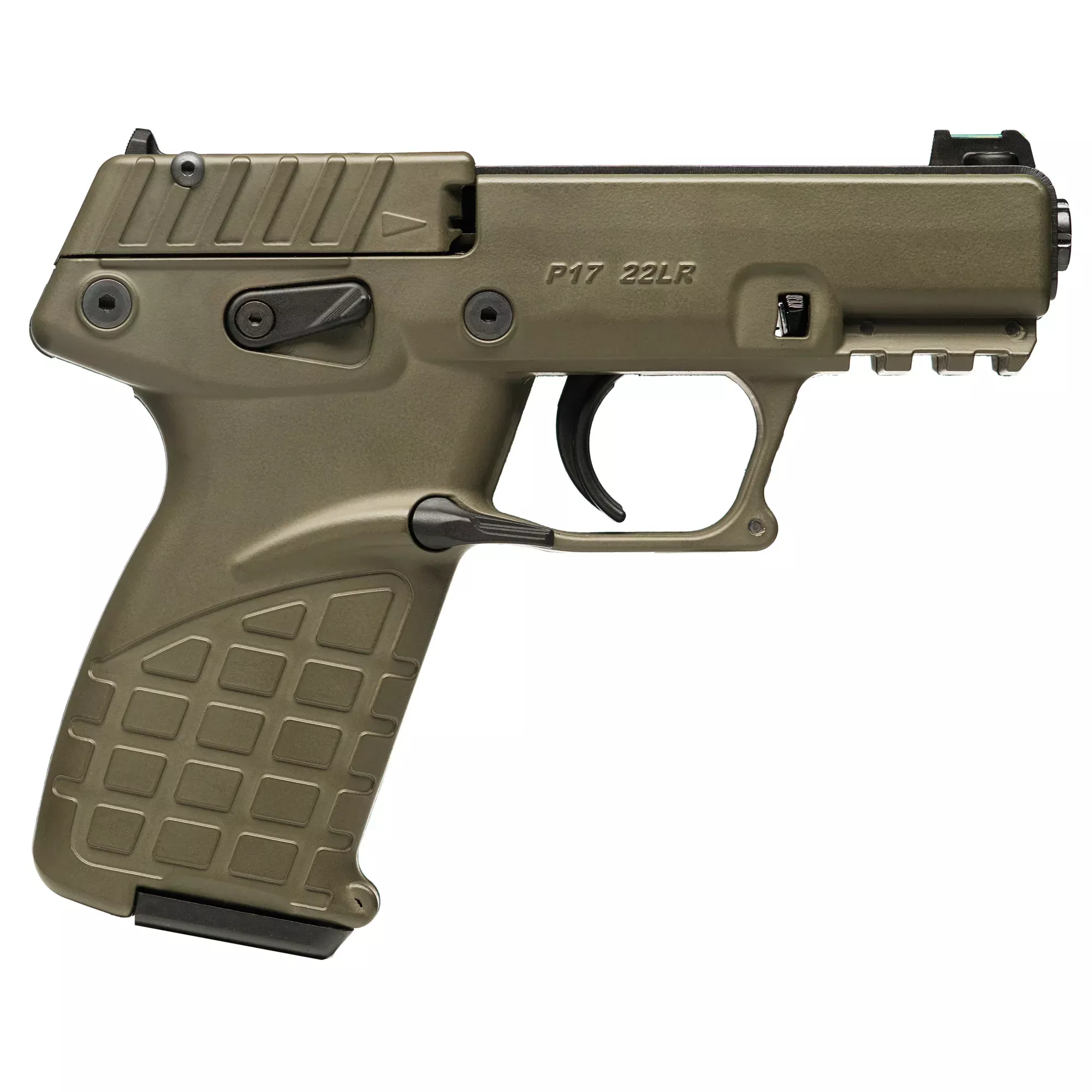 Keltec P17 22LR 16+1 BLK/grn Tb