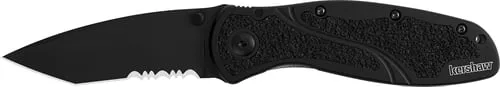 KERSHAW BLUR TANTO 3.4″ BLK/BLK SERR