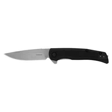 Kershaw Outfield - Folding Knife/Assisted, Plain, 2.8", Silver