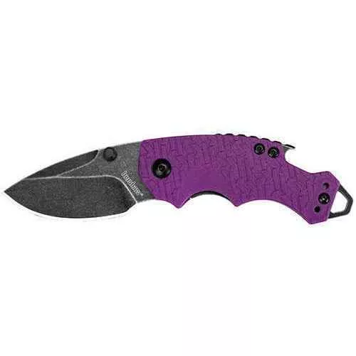 Kershaw Shuffle Purple, Blackwash , Boxed Md: 8700PURBW