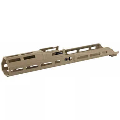 Kinetic Development Group, LLC SCAR MREX M-Lok MKII Handguard, 6.5", Fits SCAR 16s/17s, Includes 2 M-Lok Pic Rail Sections, Flat Dark Earth MRX5-MK2-120