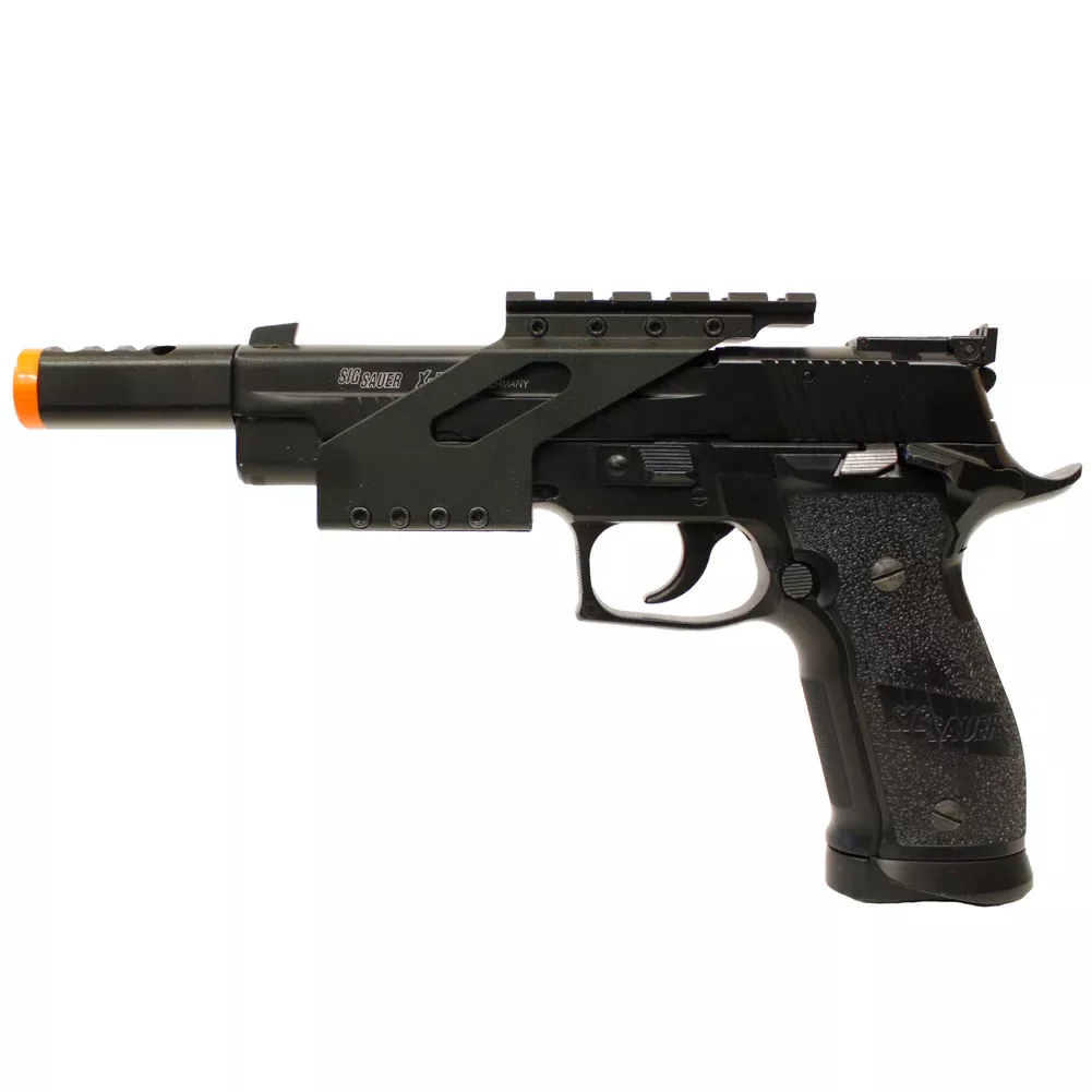 KJW Full Metal Sig Sauer P226 X-Five Open Co2 Gas Blowback Airsoft Gun