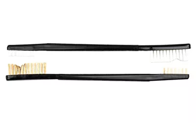 KleenBore UT-COMBO Double End Brush Combo Set Bronze/Nylon Bristles 2 Pack