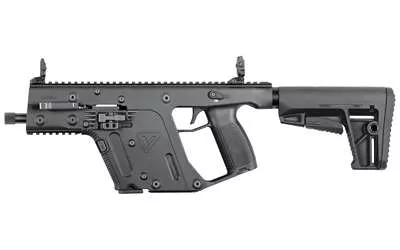 KRISS USA Inc VECTOR SBR Gen II Semi-automatic SBR 9MM 5.5″ Threaded Barrel Black Finish KRISS Stock 17Rd Back-Up Front & Rear Sight M4 Stock 1 Mag