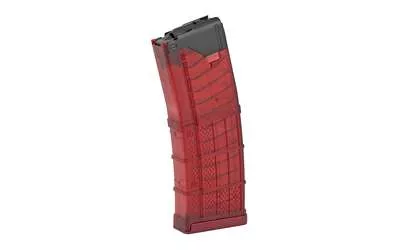 Lancer, Lancer, Magazine, L5 Advanced Warfighter, 223 Remington/556NATO, 30 Rounds, Fits AR Rifles, Polymer, Translucent Red