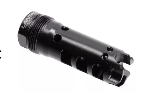 Lantac Dragon Plan B Long Muzzle Brake 5.56 – 1/2×28 – DGN556B-PBL