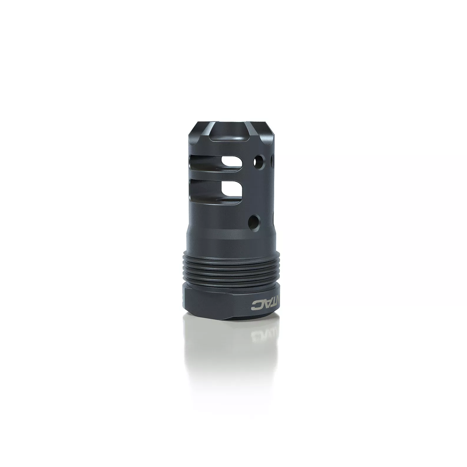 Lantac Dragon Plan B Short Muzzle Brake .338 ARC – 5/8×24 – DGN338B-PBS