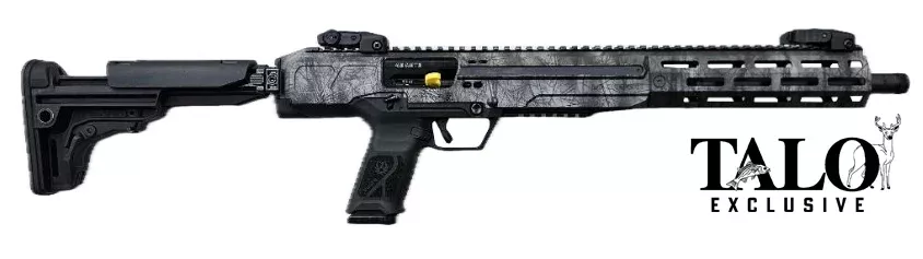LC Carbine 45 ACP 16.25″ Frazzled Slvr 13-rd TALO
